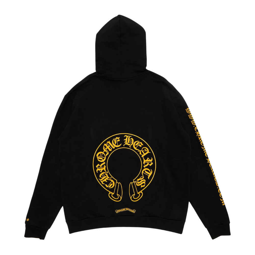 Chrome Hearts Online Exclusive Black/Yellow Hoodie
