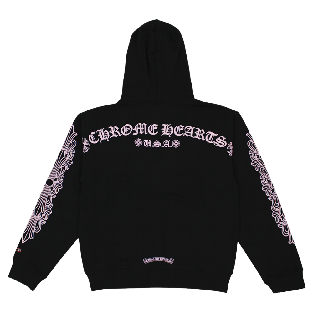 Chrome Hearts Matty Boy Shoulder Logo Black/Pink
