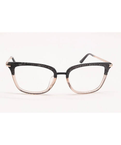 Chrome Hearts Black Rose Gold Luxury Optical Frames – Golden