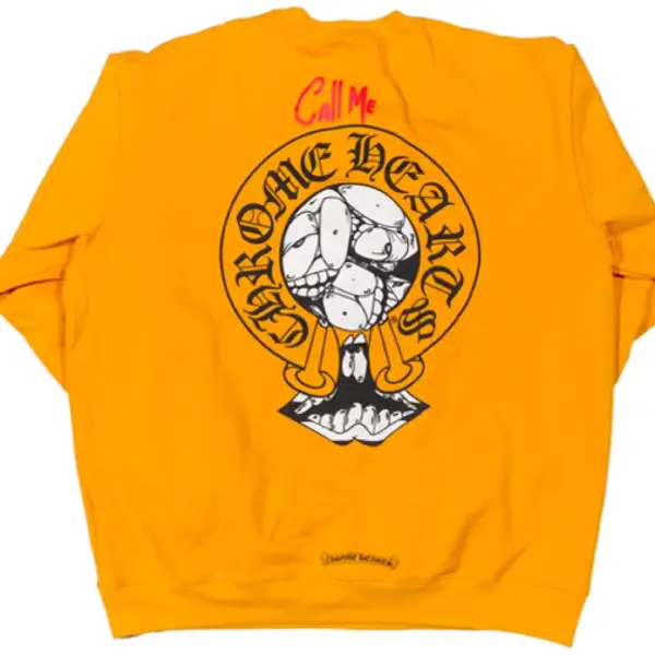 Chrome Hearts Matty Boy Call Me Crewneck Sweatshirt