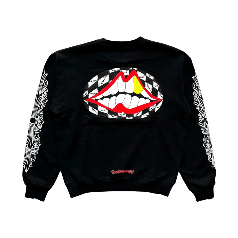 Chrome Hearts Matty Boy Chomper Crewneck Sweatshirt