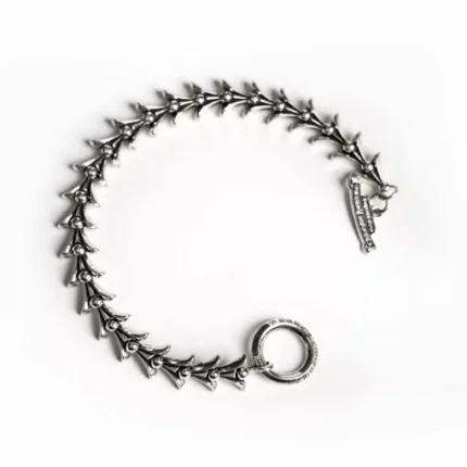 Chrome Hearts CROSSTAIL Bracelet with Logo Tag