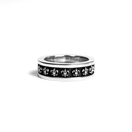 Chrome Hearts SMALL BS FLEUR RING